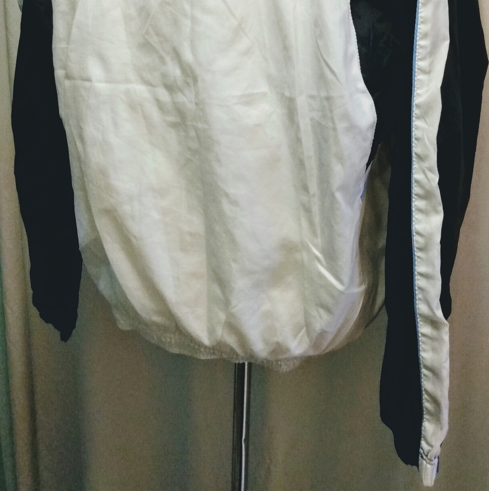 Vintage Wilson's Windbreaker Jacket Mens M Black W - Picture 4 of 7